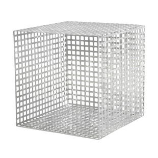 Perforated sheet basket | Aluminium
